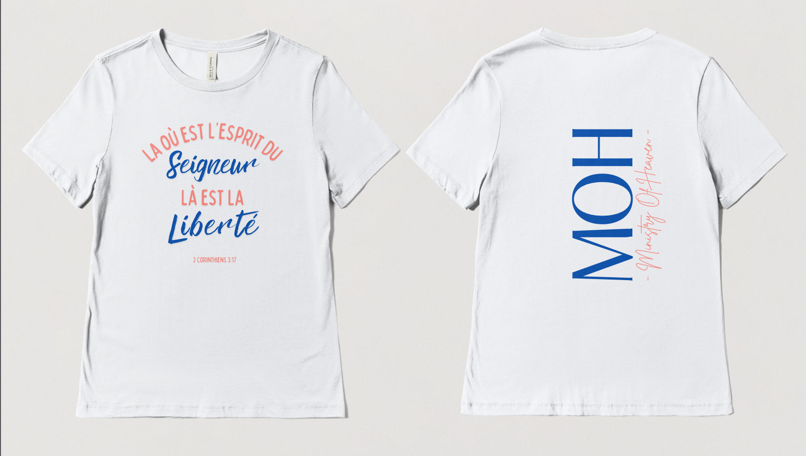 T-shirt à manche courte « L’esprit du Seigneur »
